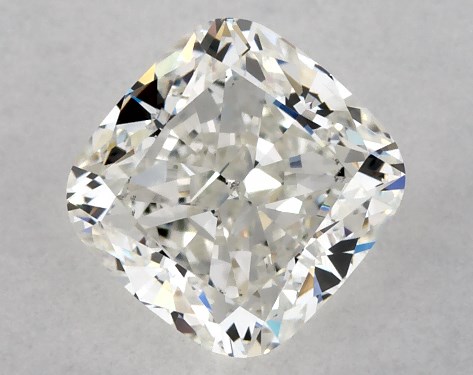 GIA 1.00 Carat H-VS2 Ideal Cut Cushion Modified Diamond